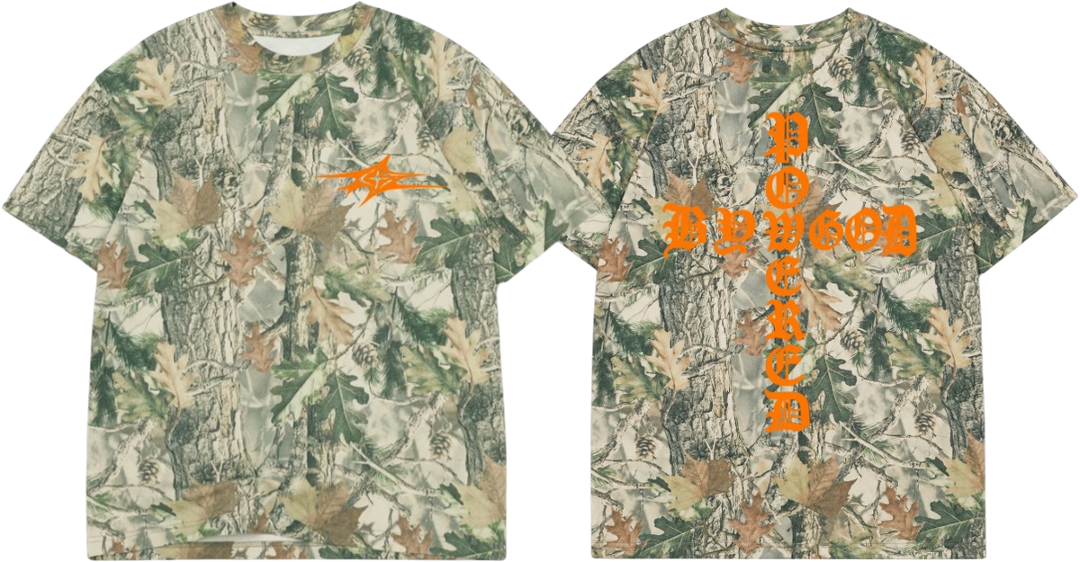 CAMO CROSS 3D PBG T-SHIRT