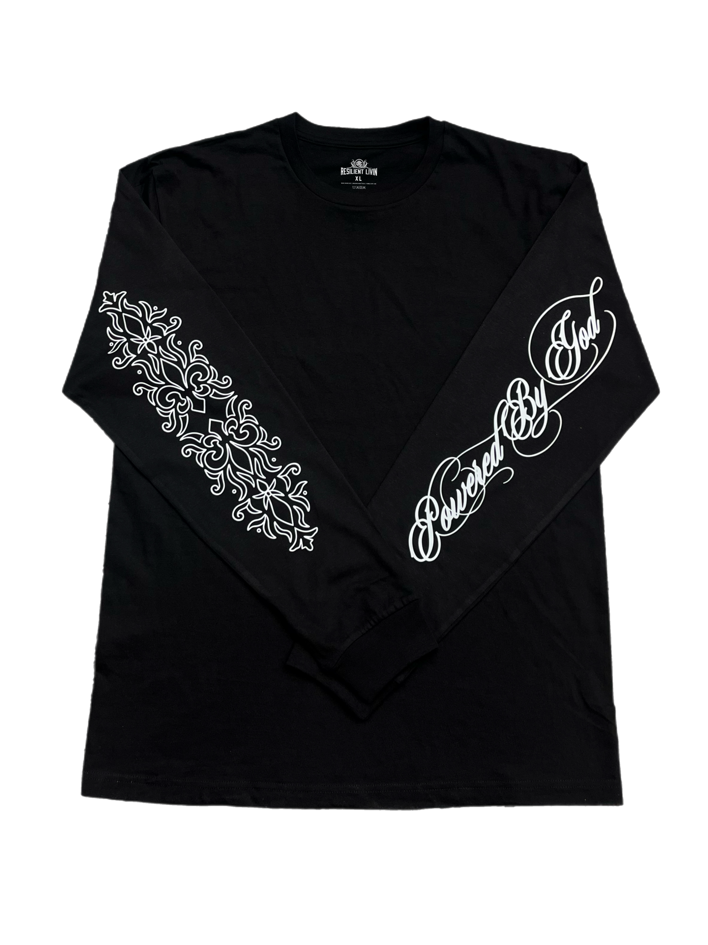 PBG BLK LONG SLV TEE