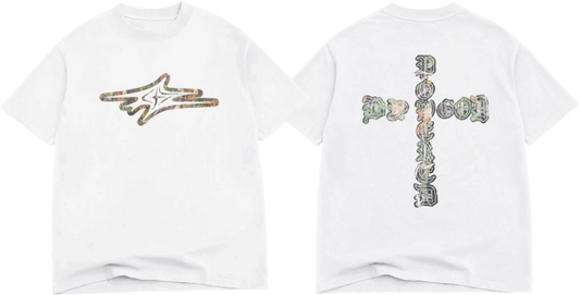 CAMO CROSS PBG TEE