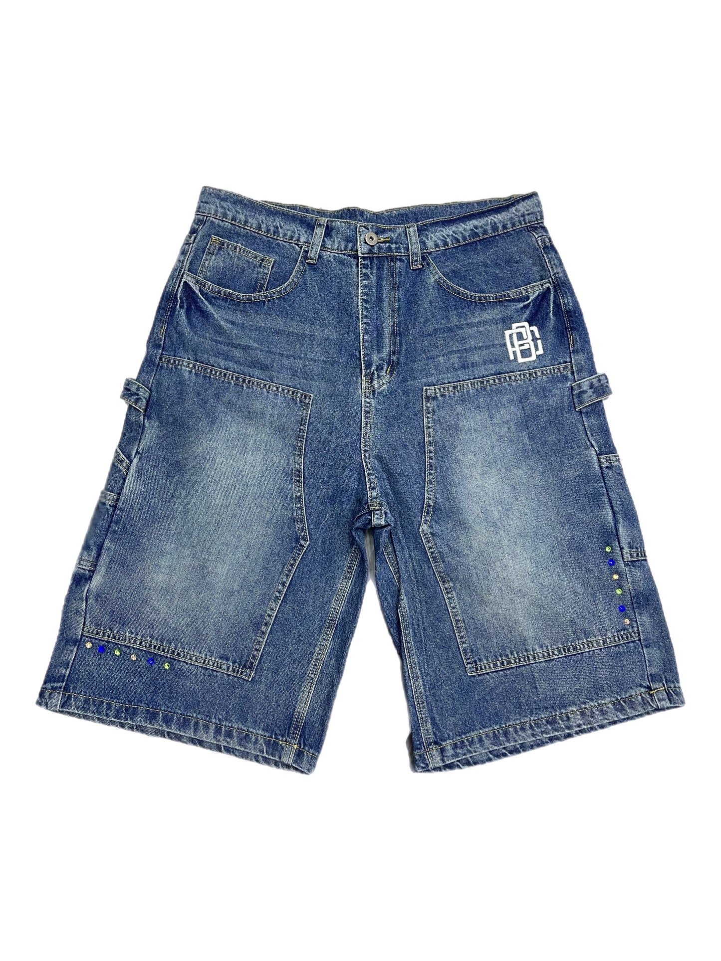 Blue Wash Denim Jorts