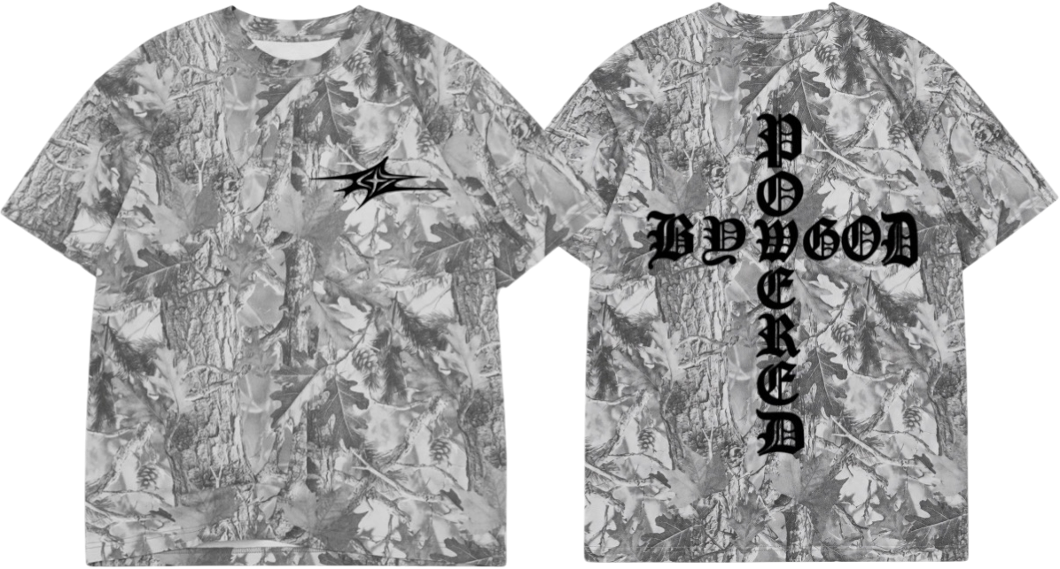 CAMO CROSS 3D PBG T-SHIRT